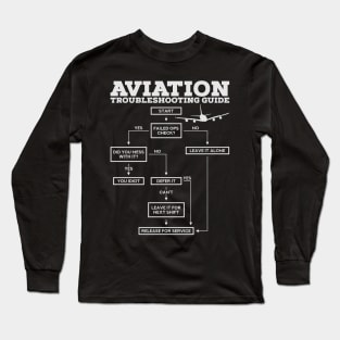 Aviation Gift For Pilots Long Sleeve T-Shirt